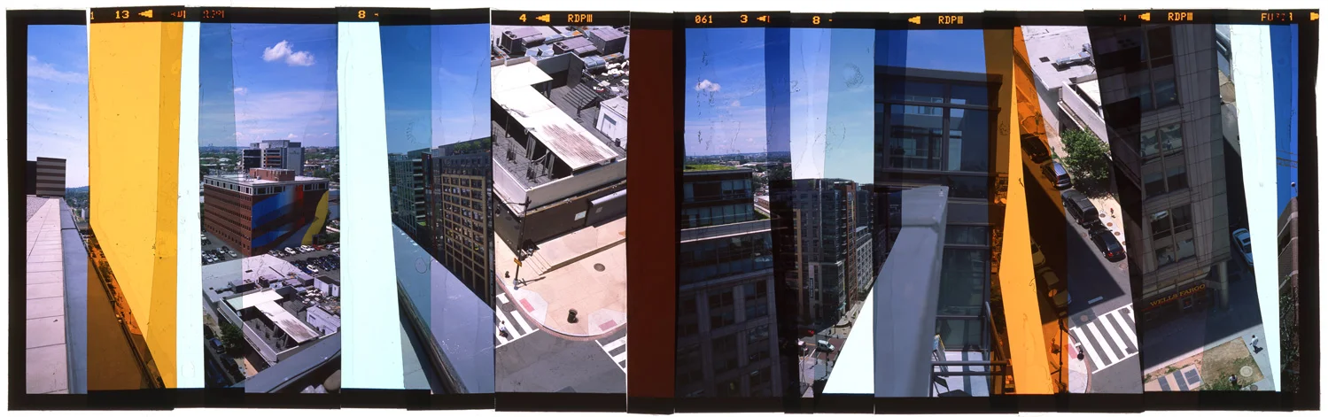 WASHINGTON DC: CITY PORTRAIT 3, ACRYLIC MOUNTED PRINT FROM TRANSPARENCY FILM - 24”x 73” - 2015