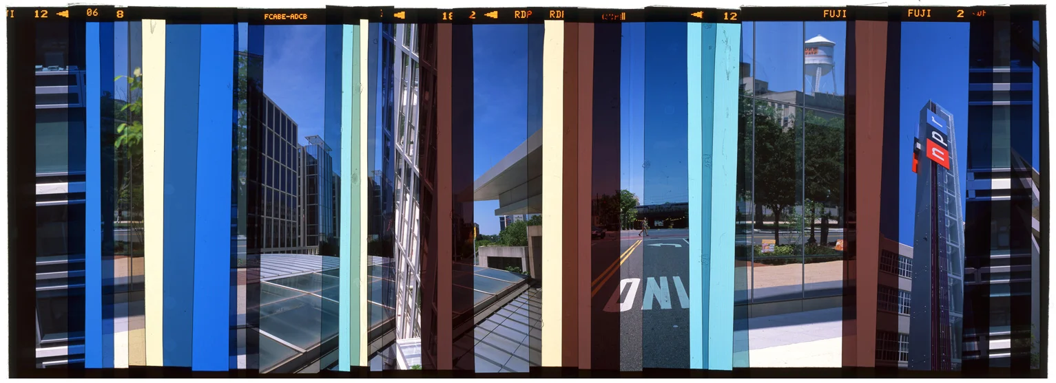 WASHINGTON DC: CITY PORTRAIT 10, ACRYLIC MOUNTED PRINT FROM TRANSPARENCY FILM - 24”x 66” - 2015