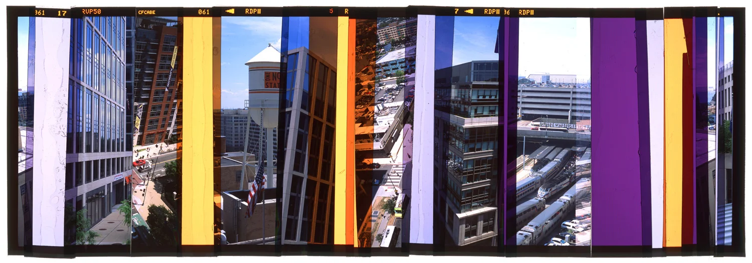 WASHINGTON DC: CITY PORTRAIT 1, ACRYLIC MOUNTED PRINT FROM TRANSPARENCY FILM - 24”x 66” - 2015