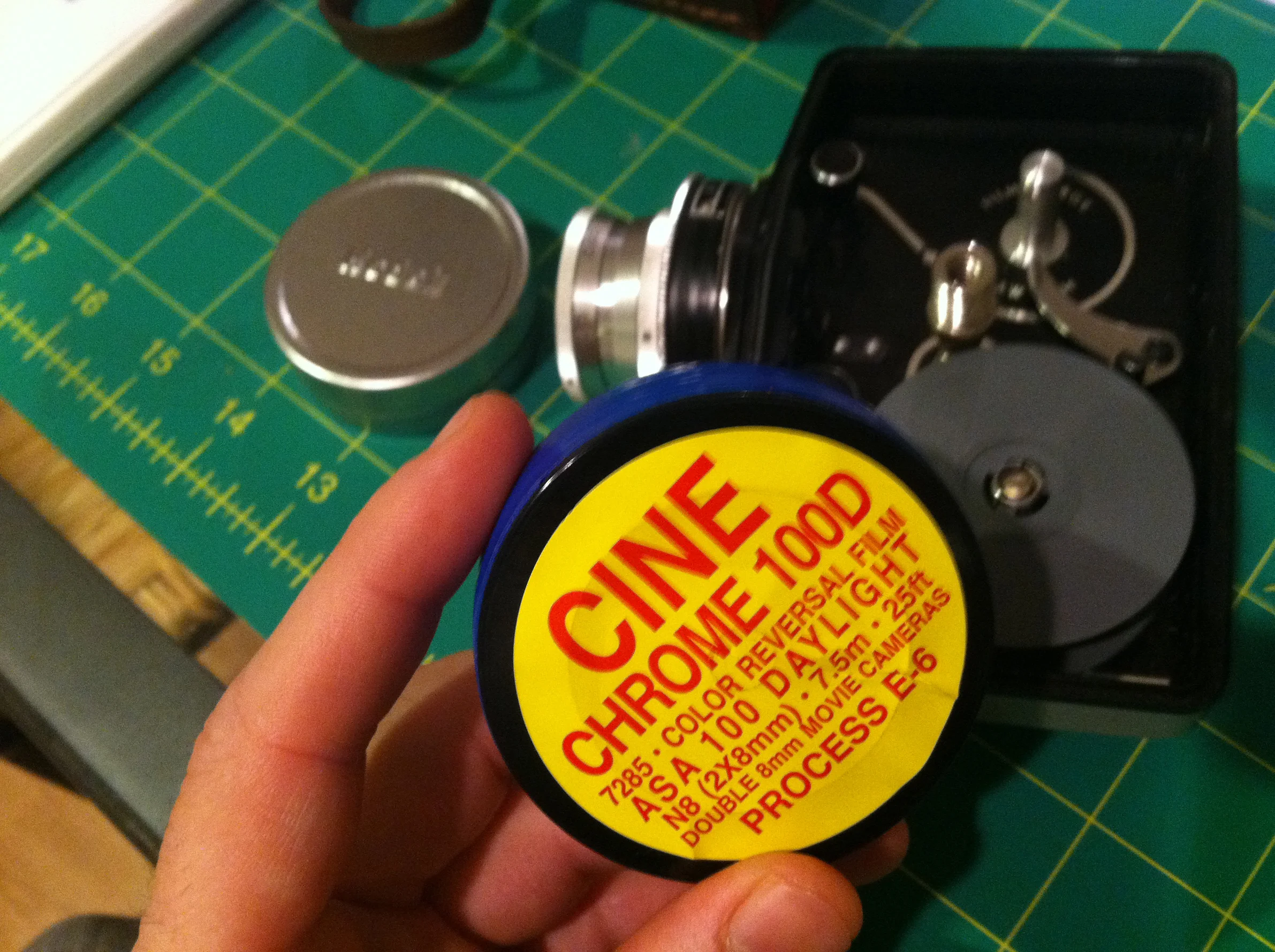 The only 16mm film available on 25ft rolls are films produced for the single 8mm market. There isn’t a large selection of film stocks available, and only a handful of dedicated small batch producers are still making the film.
