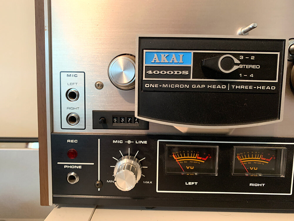 tape counter AKAI GX-1820D REEL PARTS 