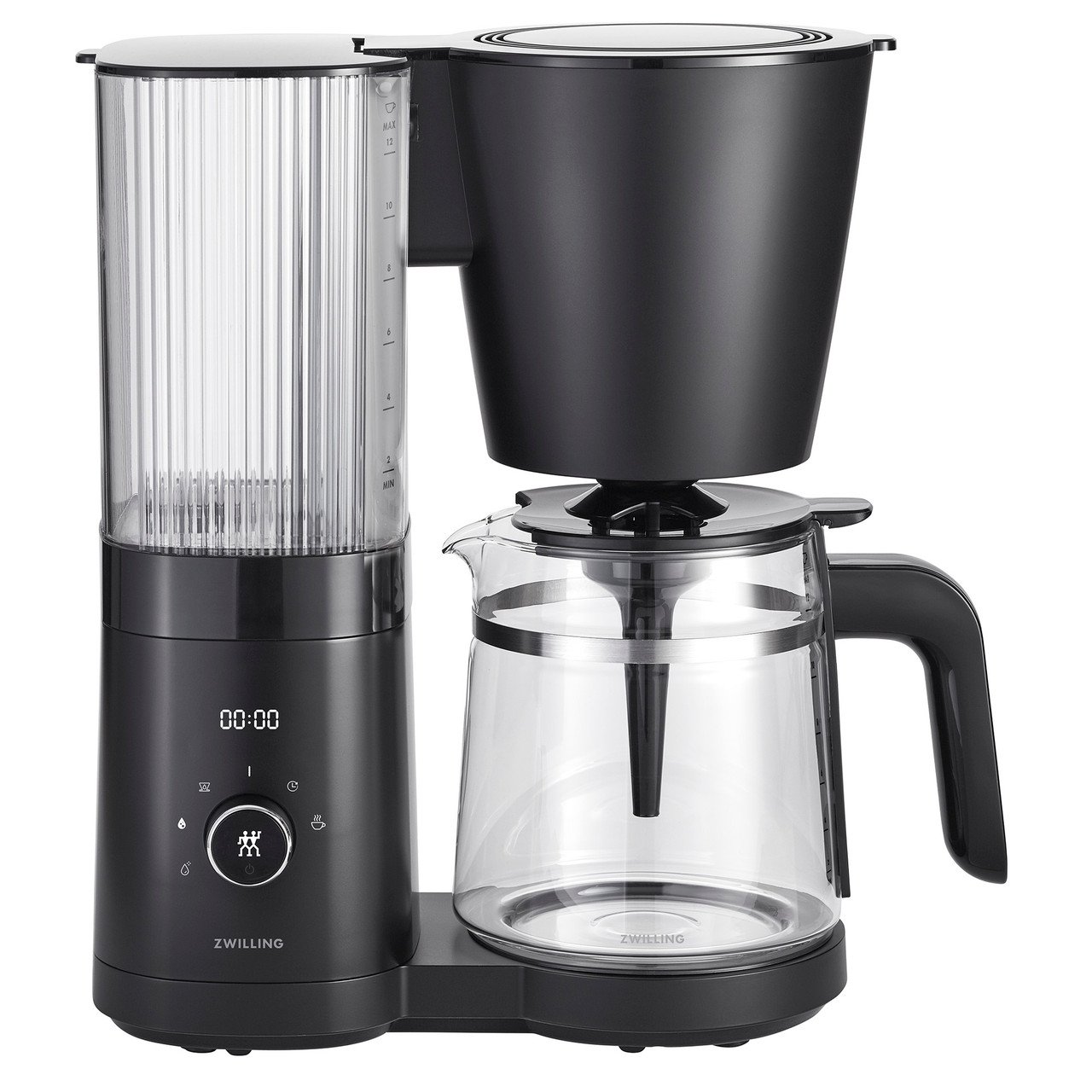 Zwilling Enfinigy Glass Drip Coffee Maker 12 Cup - SCA Certified Home Brewer
