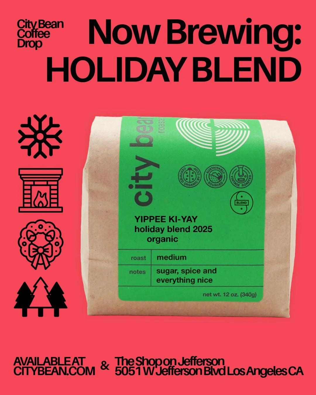 A sweet and warming blend of Balinese and Ethiopian beans, perfect for those chilly mornings. For a limited time only, link in bio!⁠
⁠
#coffeelover #coffeetime #coffeegram #caffeine #instacoffee