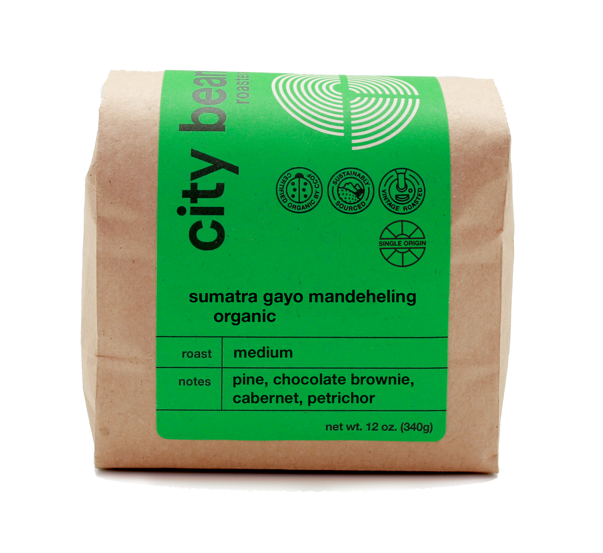 sumatra gayo mandeheling - organic