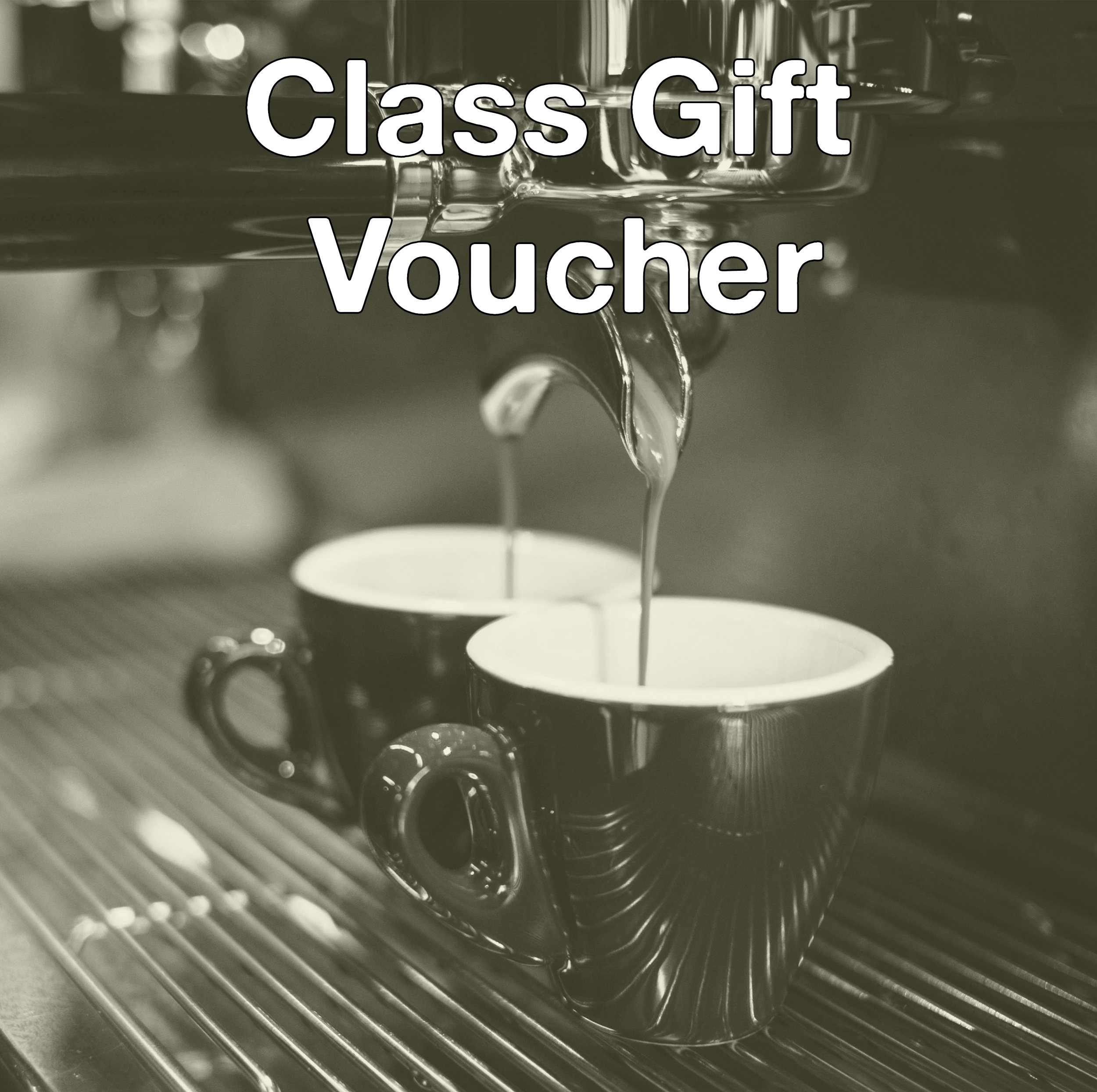 Barista Training Class - GIFT VOUCHER