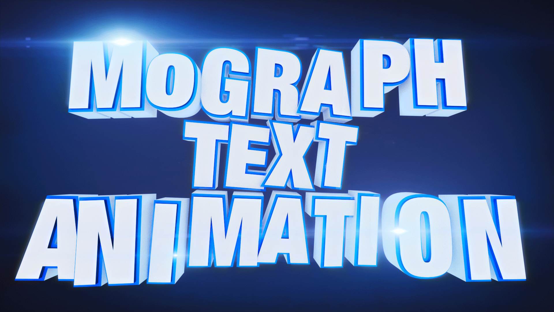 Create Letter-by-Letter Text Animations in Cinema 4D using MoGraph, MoText,  and Effectors — Motion Tutorials