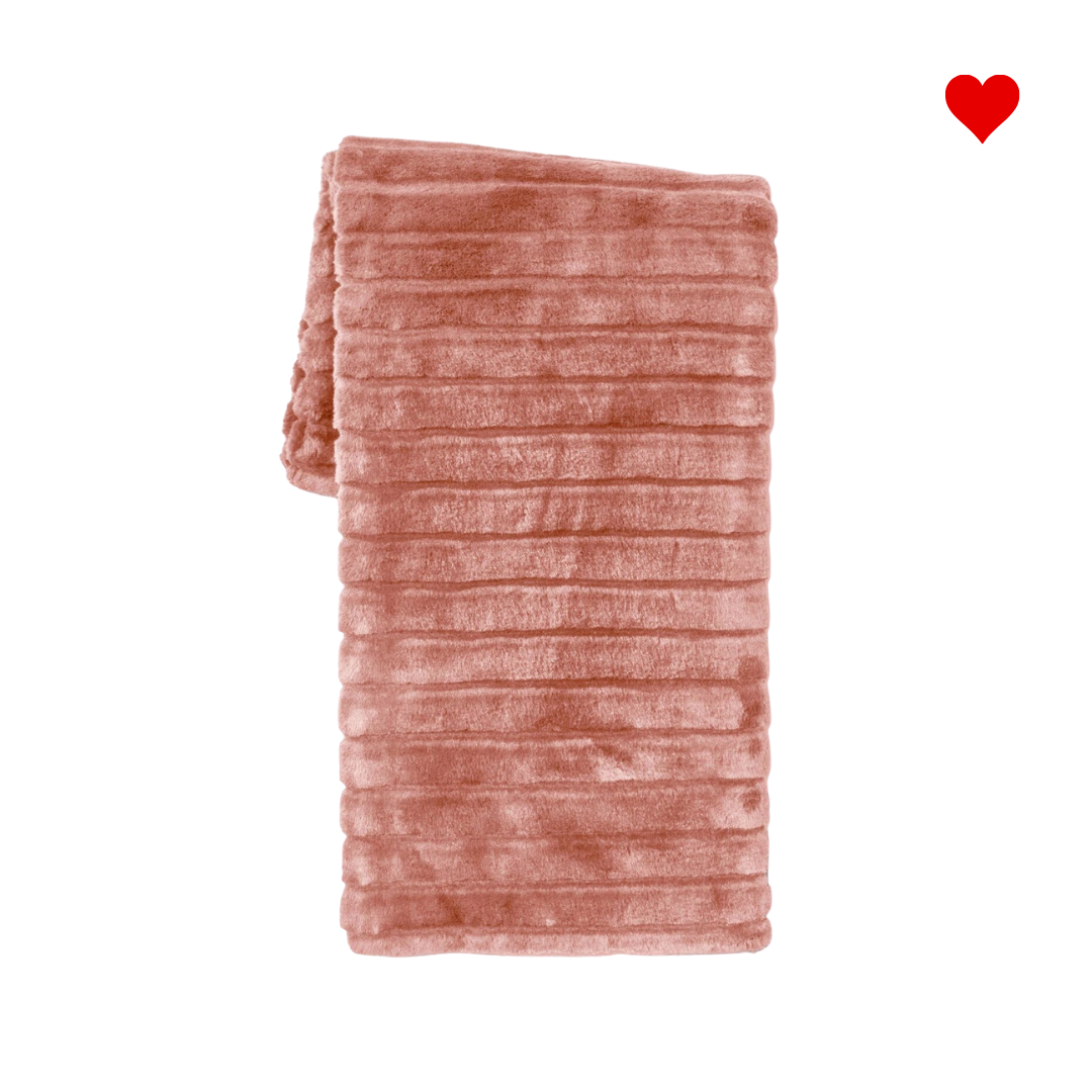 Textured Faux Fur Throw Blanket - Project 62™, Pink