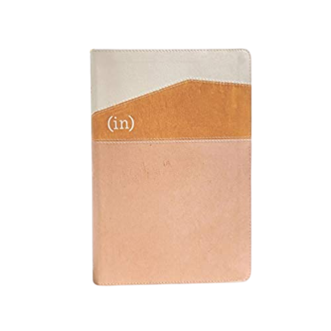 CSB (in)courage Devotional Bible, Desert/Mustard/Alabaster LeatherTouch
