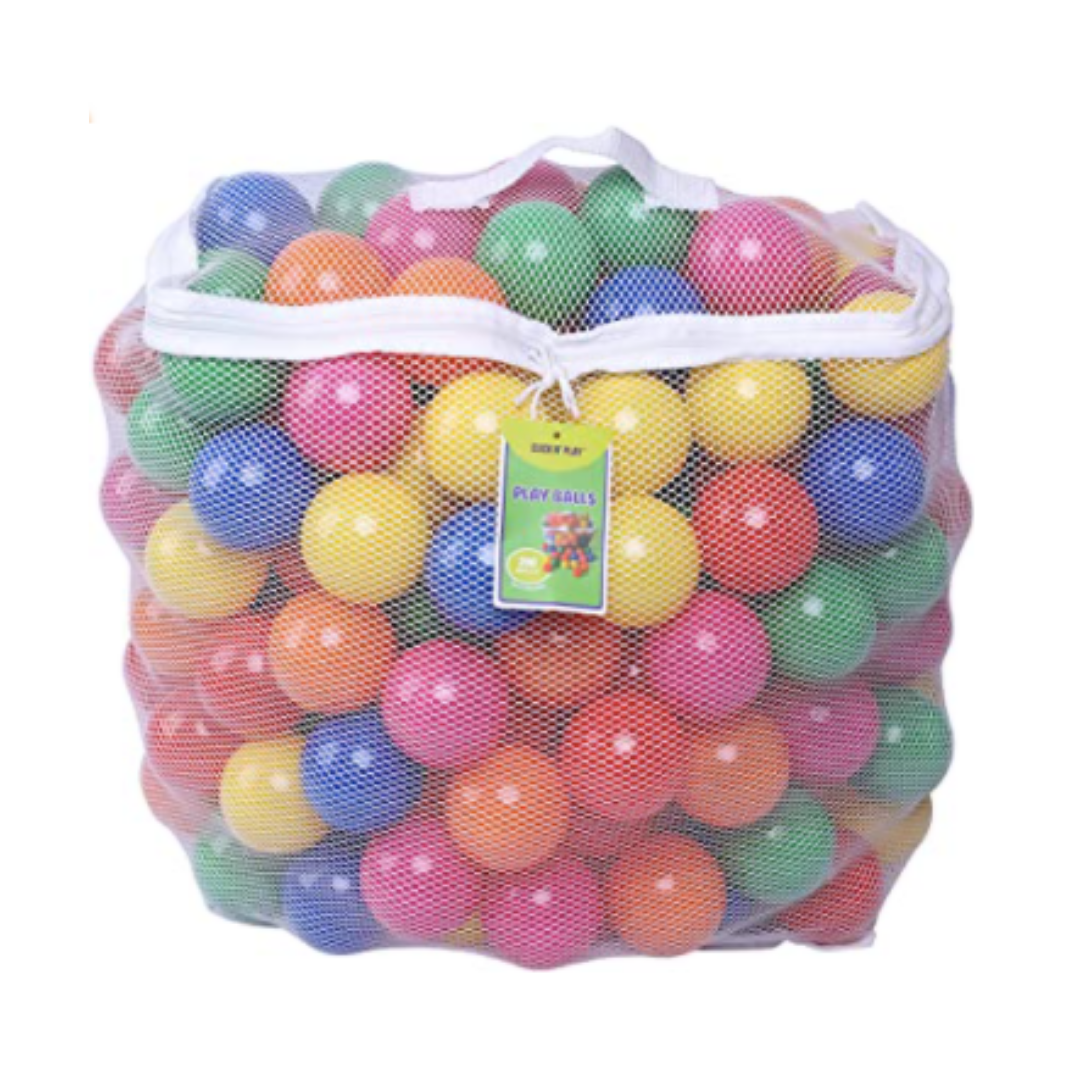 Click N' Play Pack of 200 Plastic Ball Pit Balls