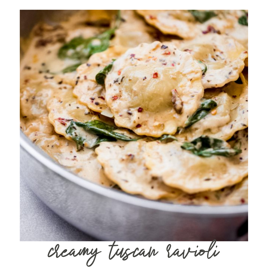 Creamy Tuscan Ravioli (Copy)