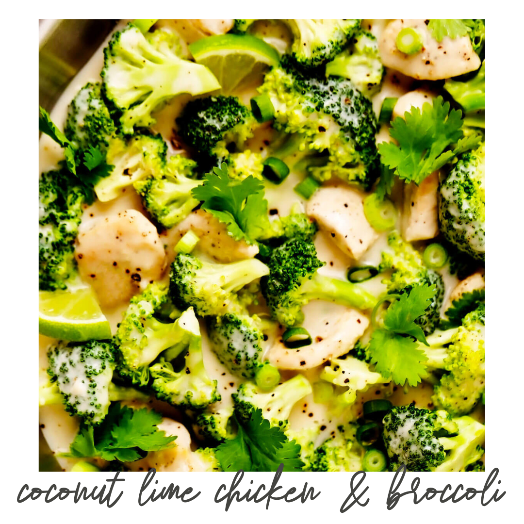 Coconut Lime Chicken &amp; Broccoli (Copy)