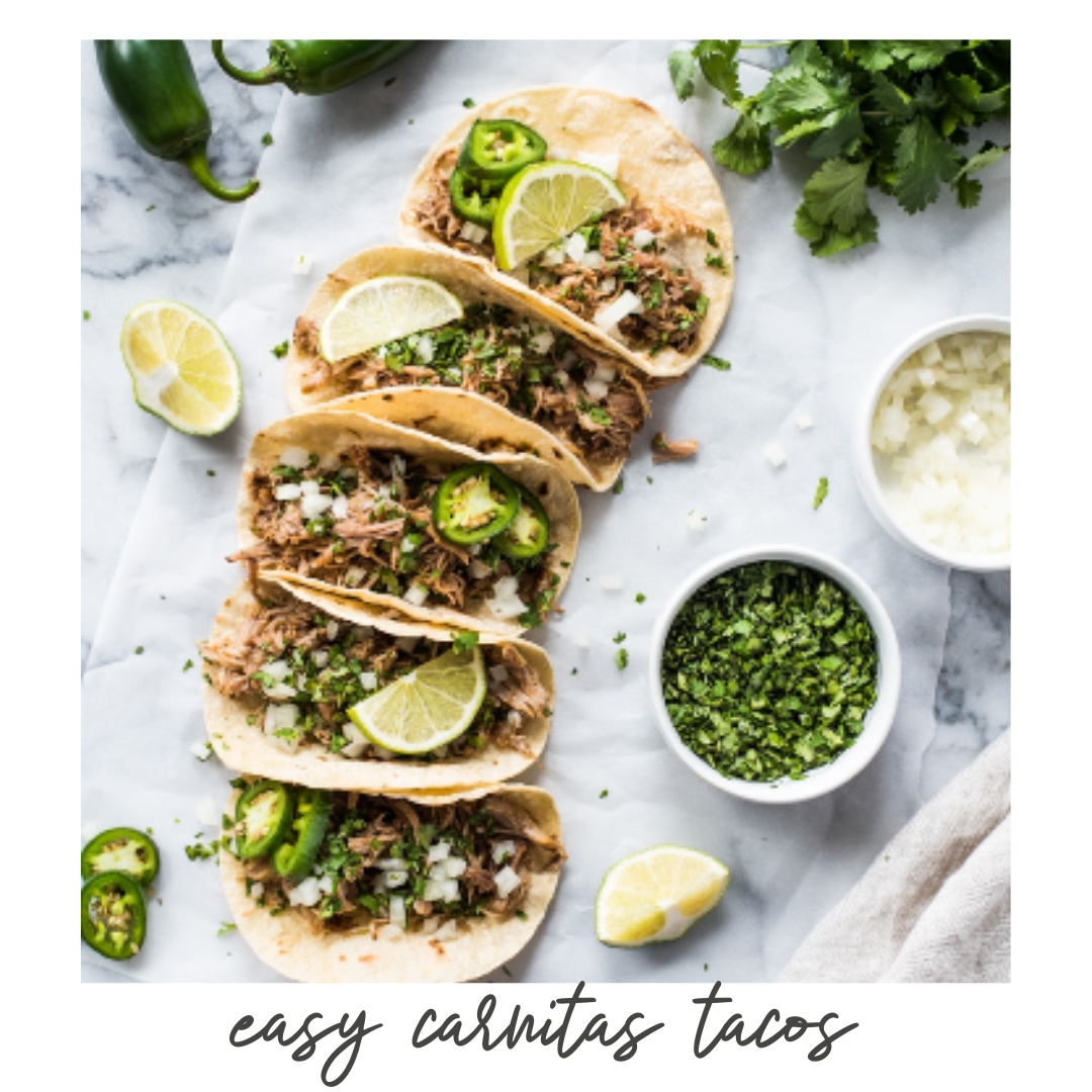 Pulled Pork Carnitas Tacos Recipes (Copy)