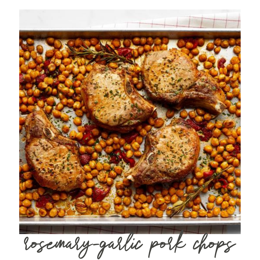 Rosemary-Garlic Pork Chops with Chickpeas (Copy)