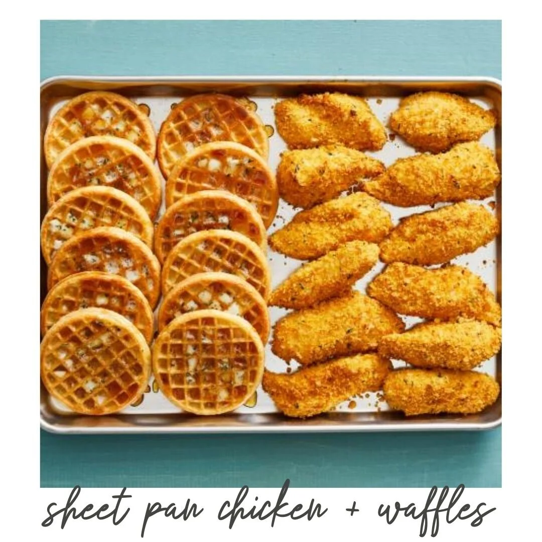 sheet pan chicken and waffles (Copy)