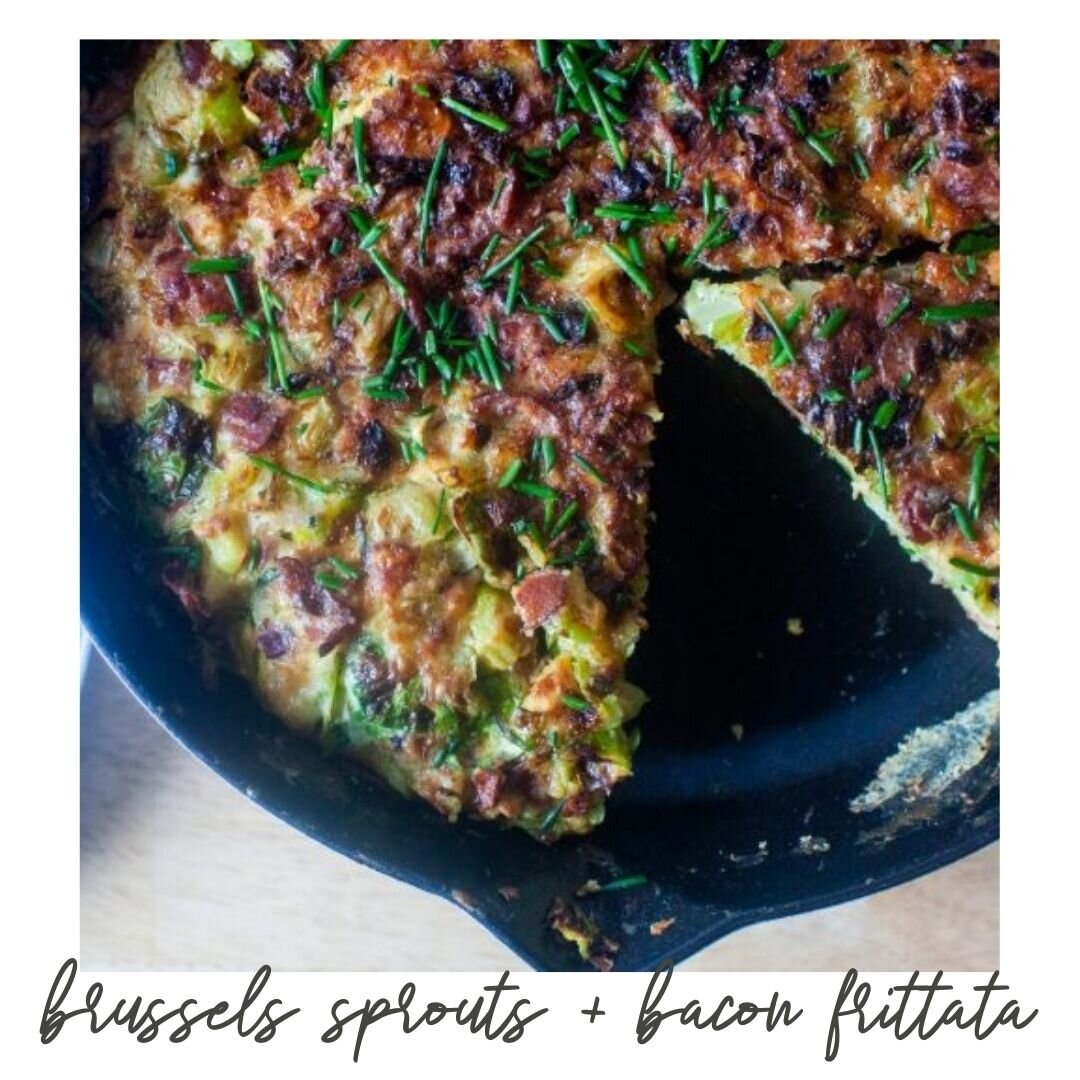brussels sprouts and bacon frittata (Copy)