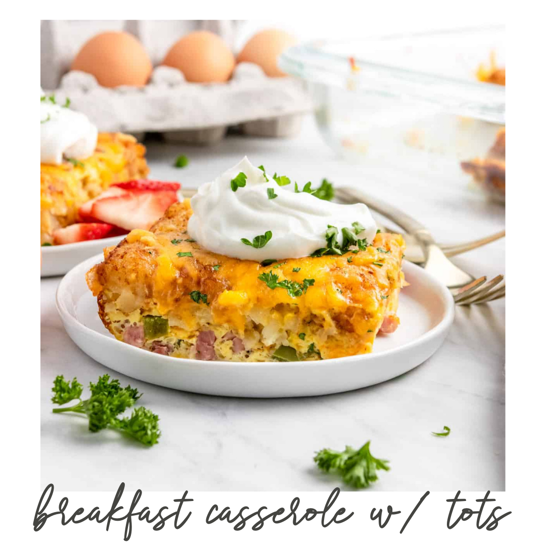 Breakfast Casserole with Tater Tots (Copy)