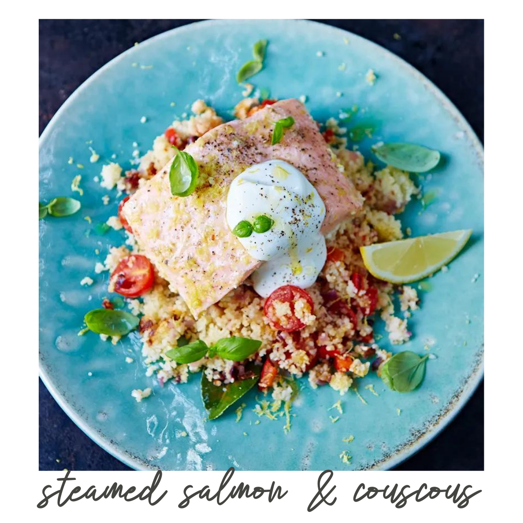 Steamed Salmon &amp; Couscous (Copy)