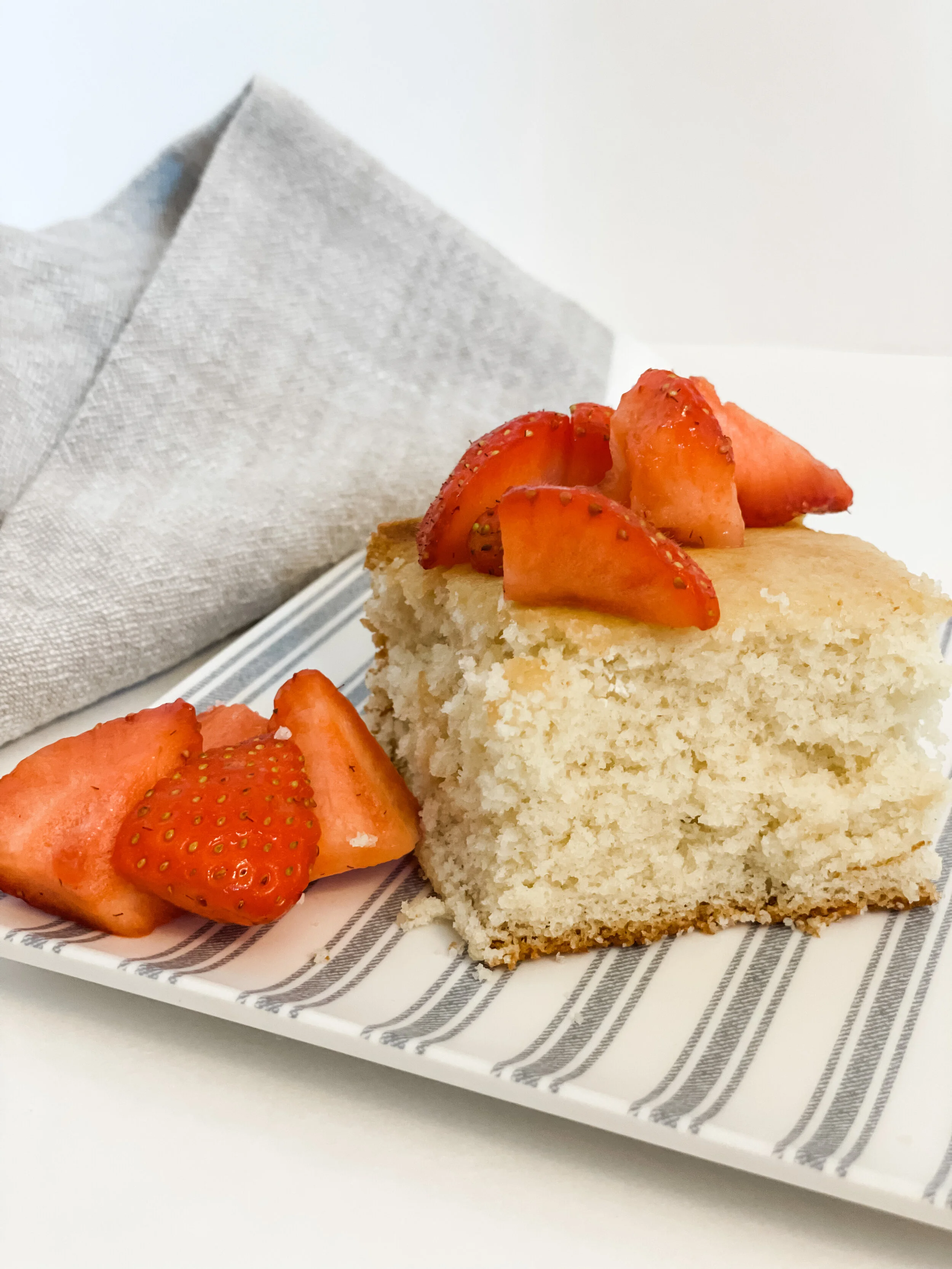 Fluffy Strawberry Shortcake