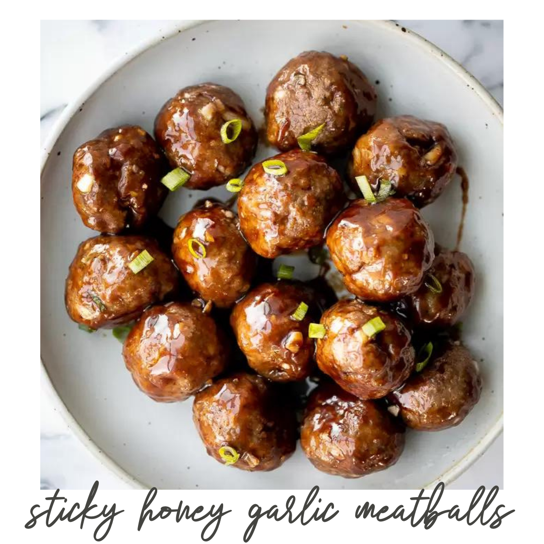 Sticky Honey Garlic Meatballs (Copy)
