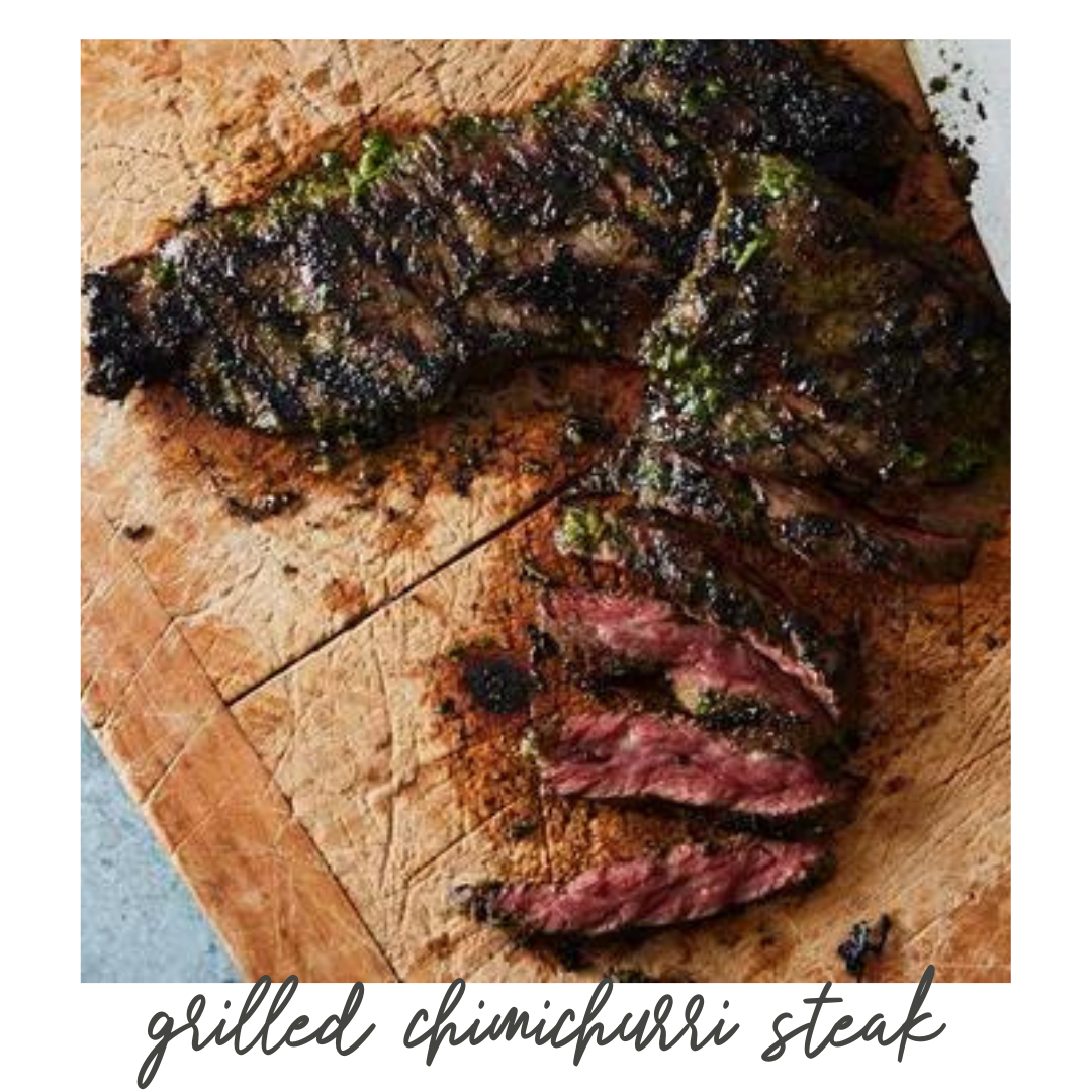 Grilled Chimichurri Marinated Skirt Steak (Copy)