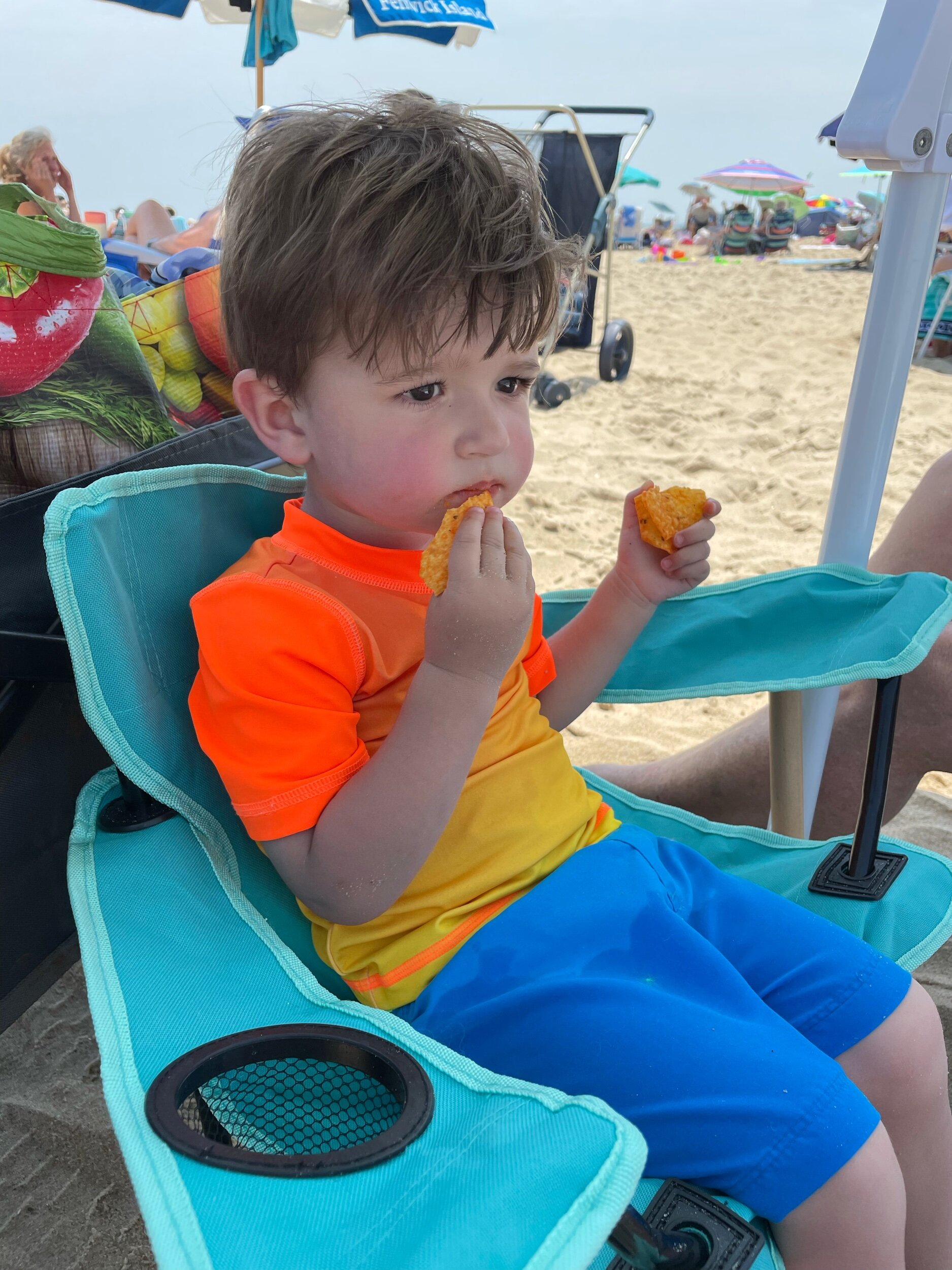   Kids Camping and Beach Chair with Umbrella  