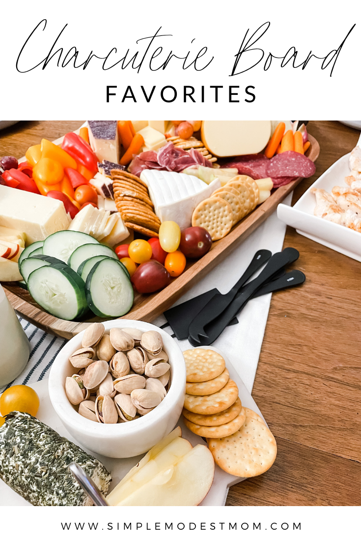  Charcuterie Board Favorites on SimpleModestMom.com 