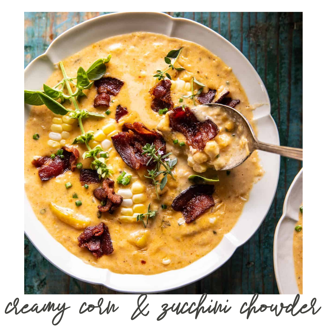 Creamy Corn, Zucchini, and Bacon Chowder (Copy)