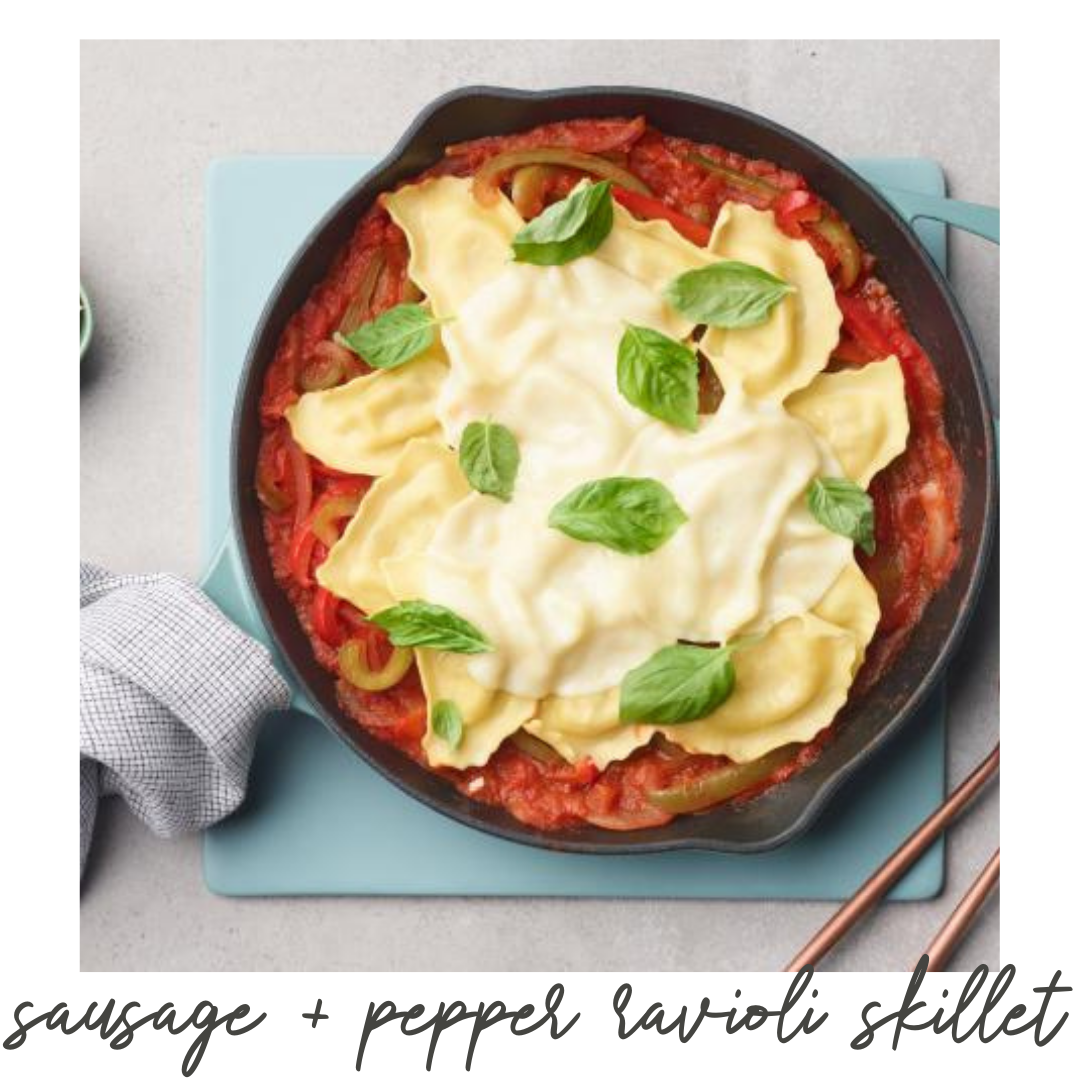 Sausage and Pepper Ravioli Skillet (Copy)