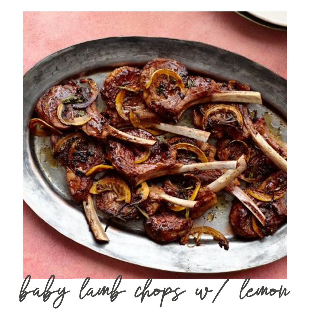 Baby Lamb Chops With Lemon (Copy)