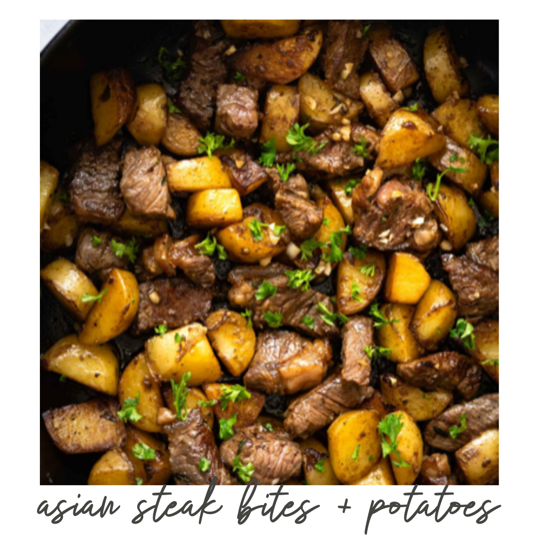 Asian Steak Bites &amp; Potatoes (Copy)