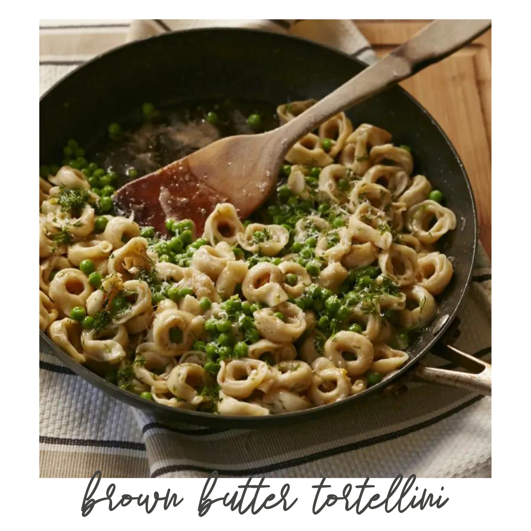 Brown Butter Tortellini with Peas (Copy)