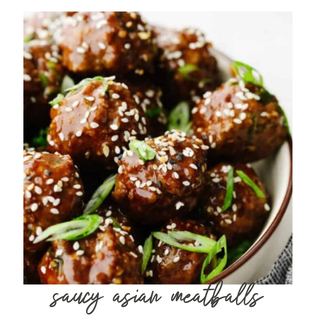 Saucy Asian Meatballs (Copy)