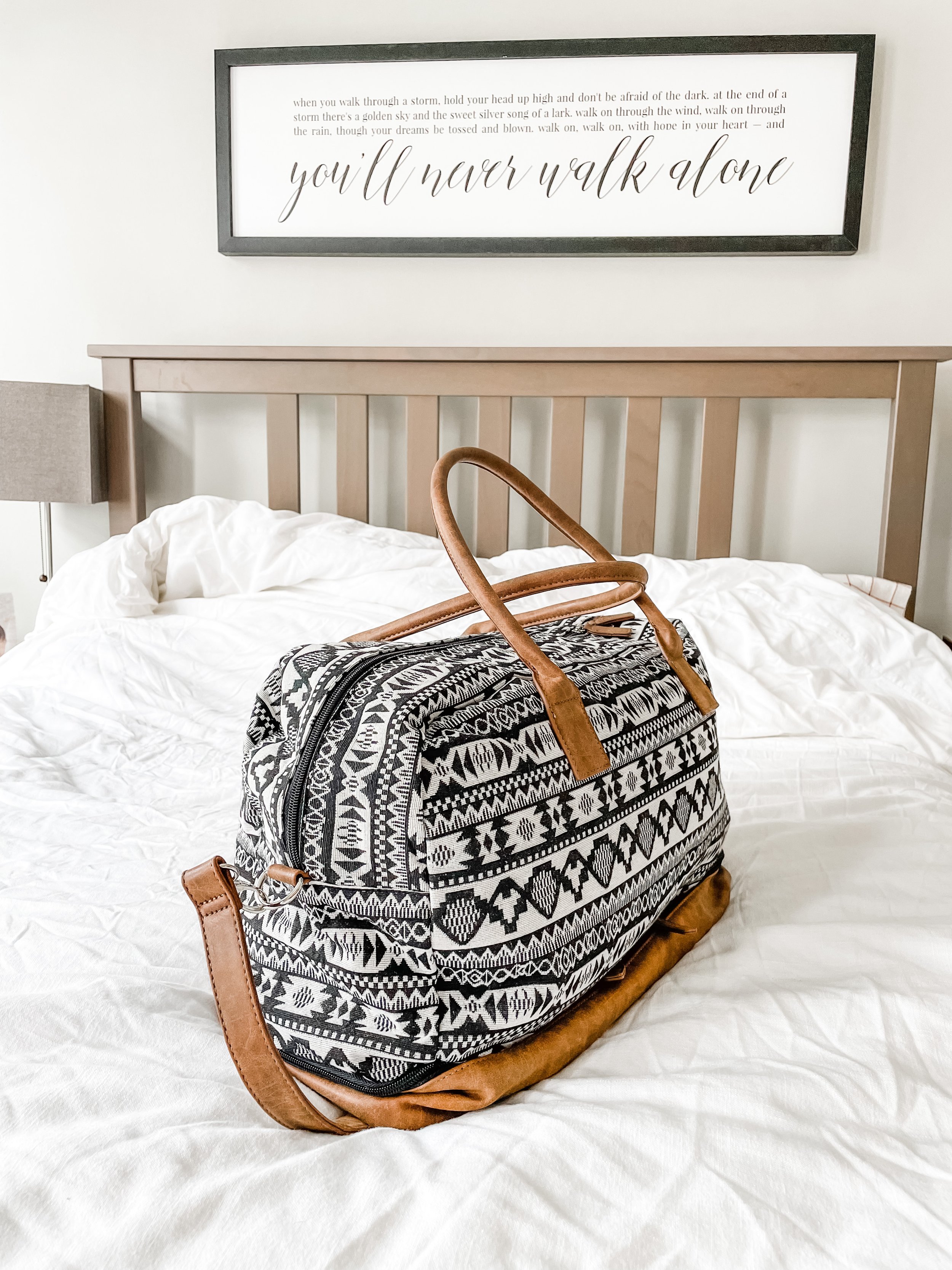 Cute Overnight Bag for Hospital Stay