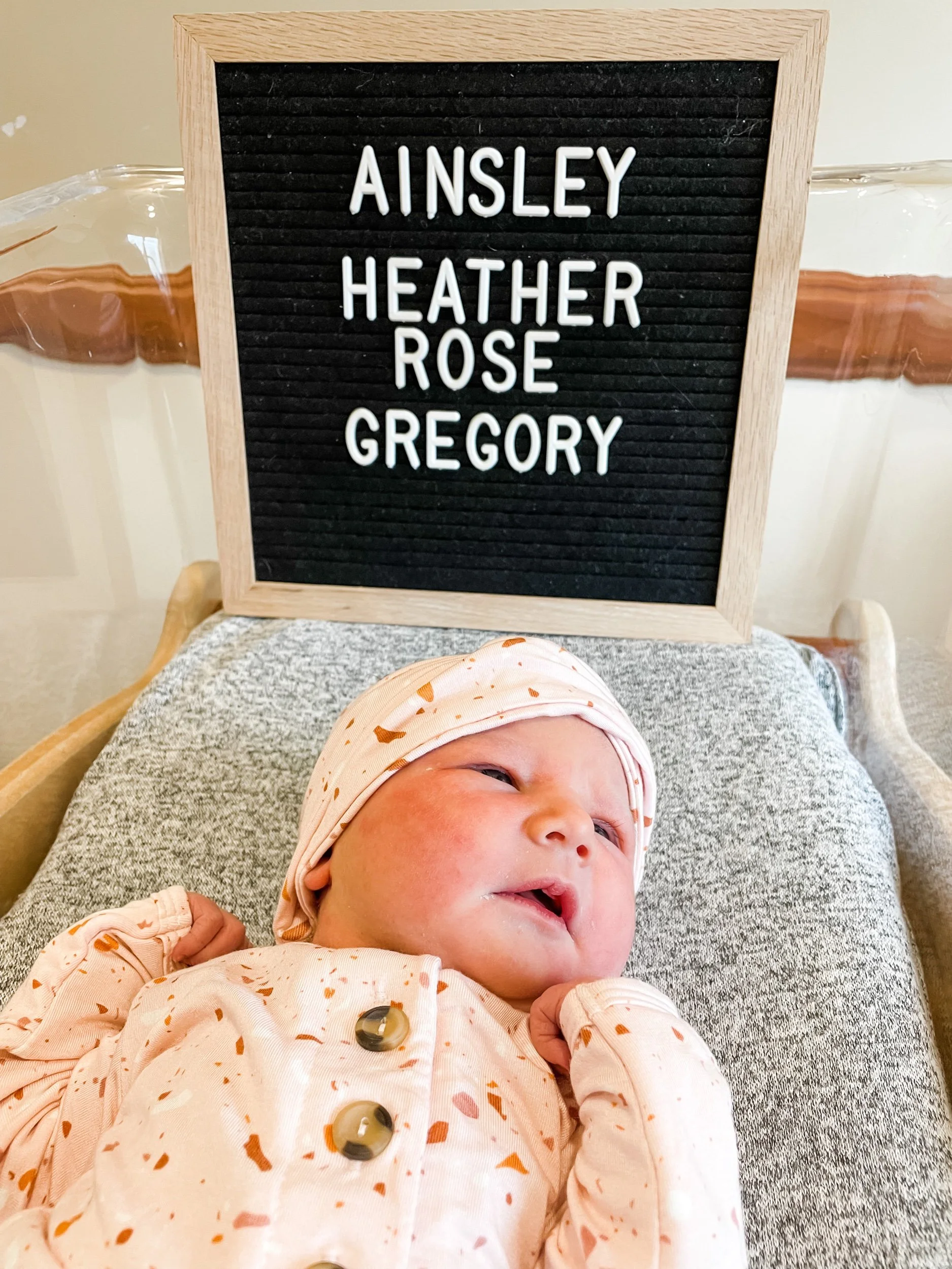 Welcome to the World, Ainsley Heather Rose