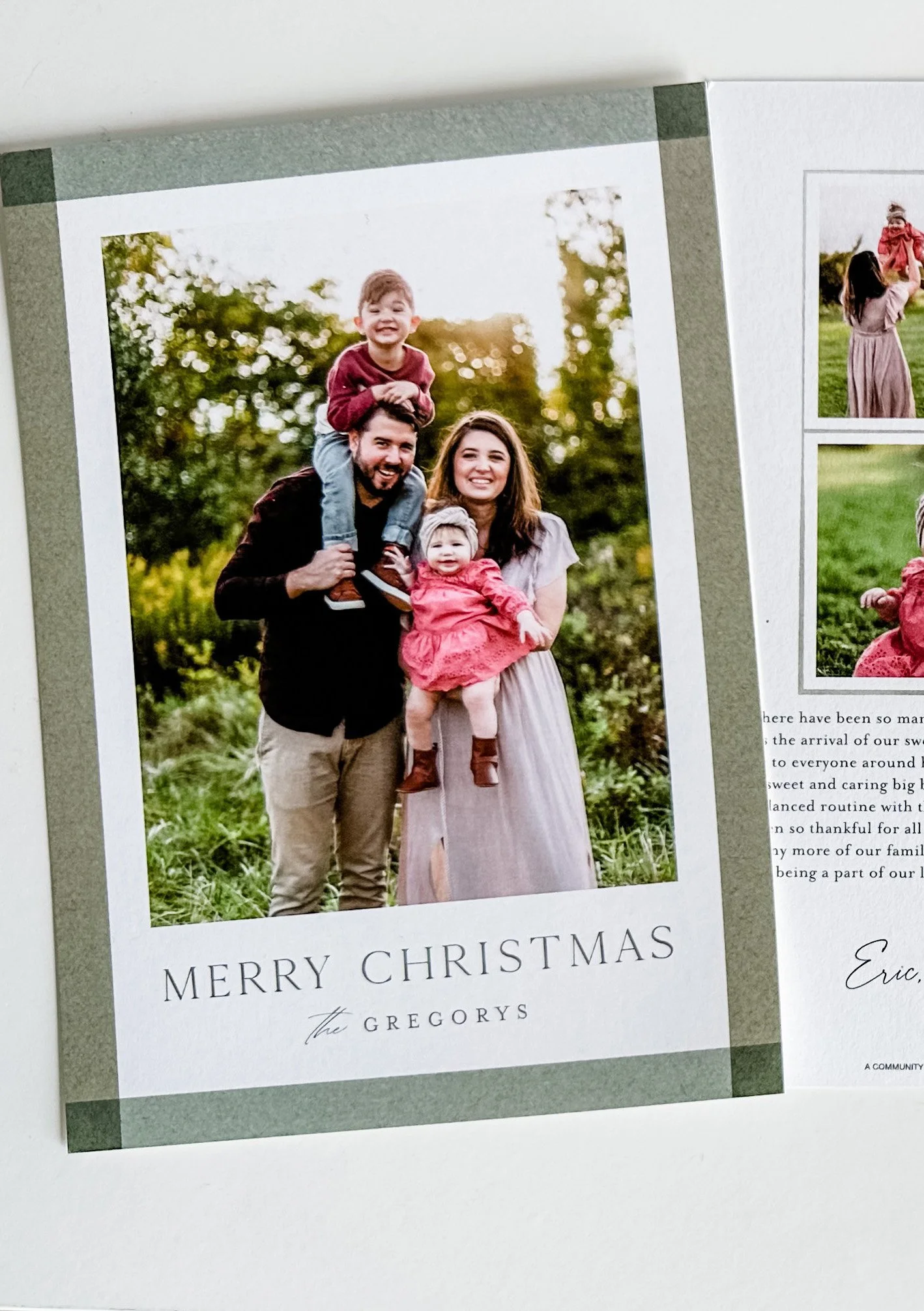 Our Christmas Card for 2022 (plus a minted discount code!)