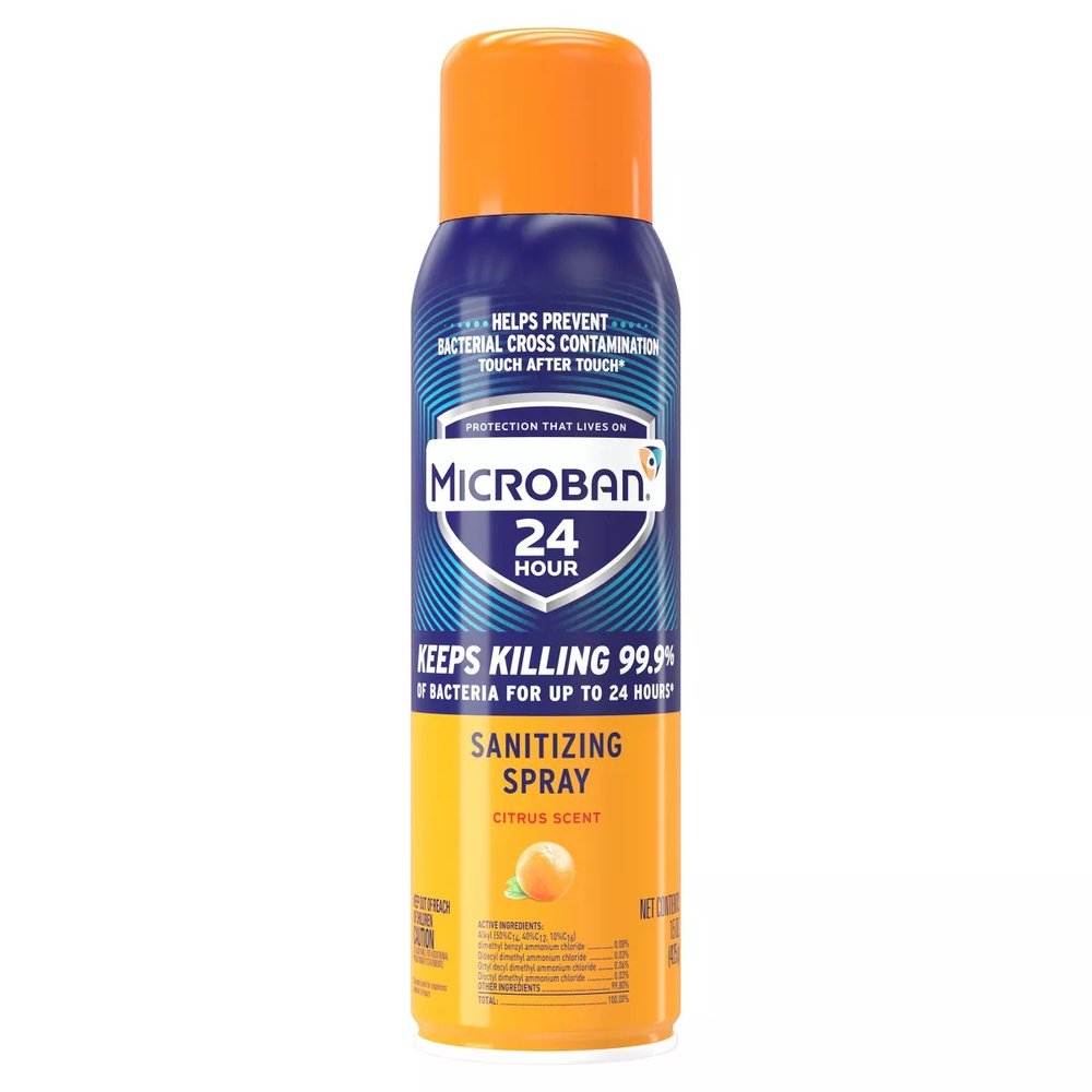 Disinfectant - Microban Citrus Scent 24 Hour Disinfectant Sanitizing Spray.jpeg