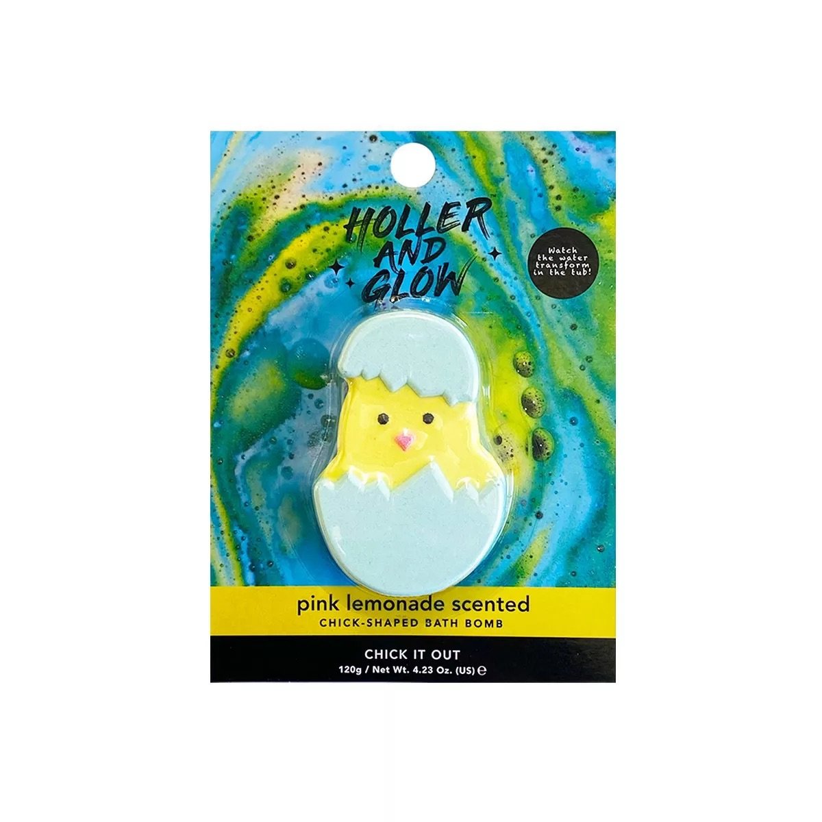 Holler and Glow Chick Chick It Out Bath Bomb.jpeg