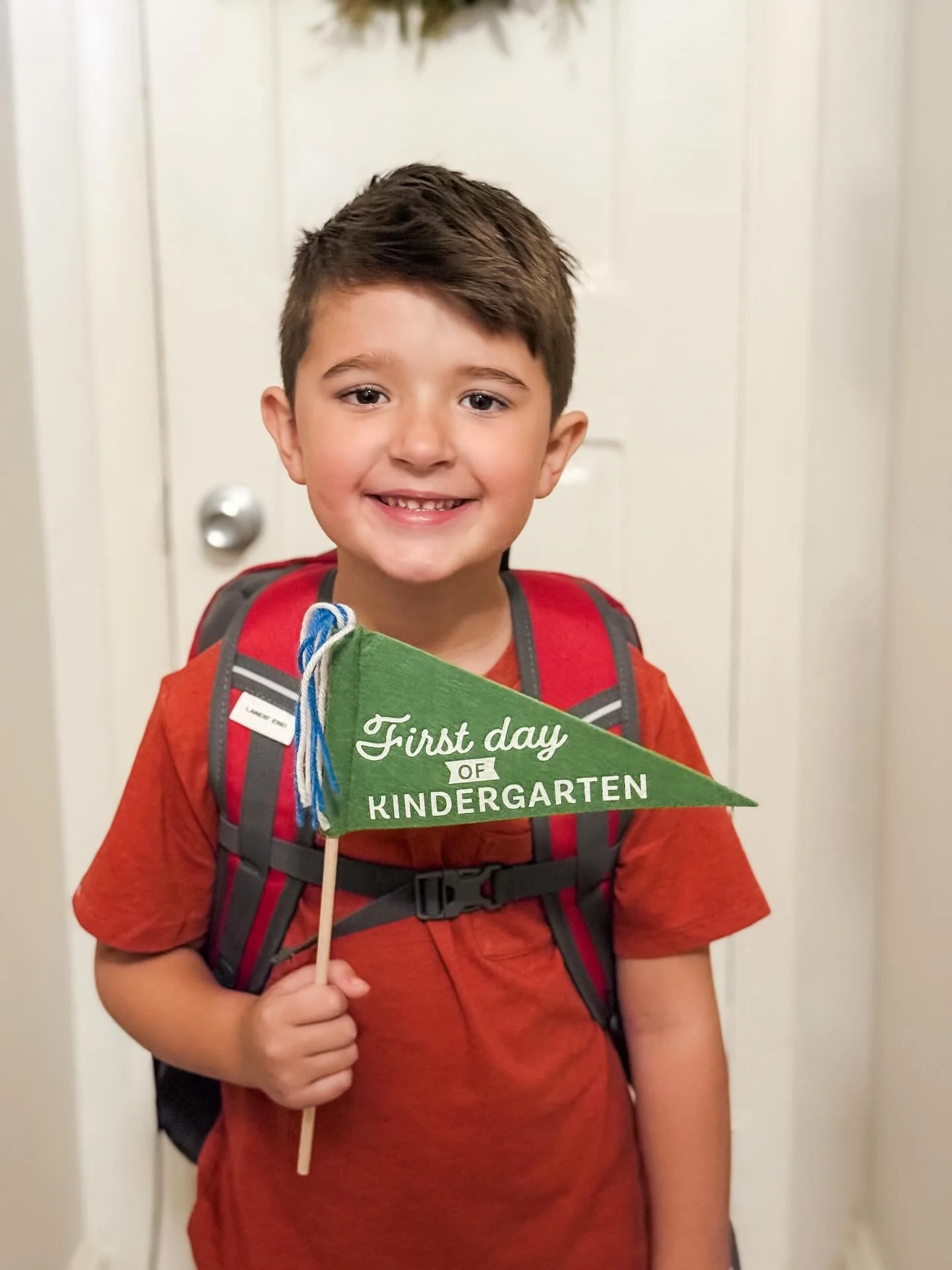 Sent my first baby off to Kindergarten today π₯Ή I was going so great until starting this post and now I’m balling in the grocery store parking lot. 
Ollie, our prayer for you is that you have fun learning and love being in school, but even mor