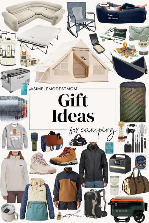 Best Camping Gifts for Outdoor Lovers | Christmas Gift Ideas for Campers &  Hikers 2025 | Simple Modest Mom