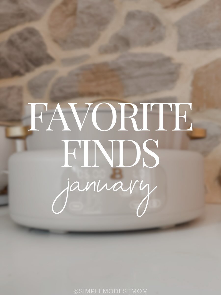 January felt long, cold, and very full &mdash; but these finds truly carried us through ❄️🤍

Offerings from cozy winter upgrades and practical home helpers to kid favorites and a few little things that made everyday life easier (and warmer 😅).

Eve