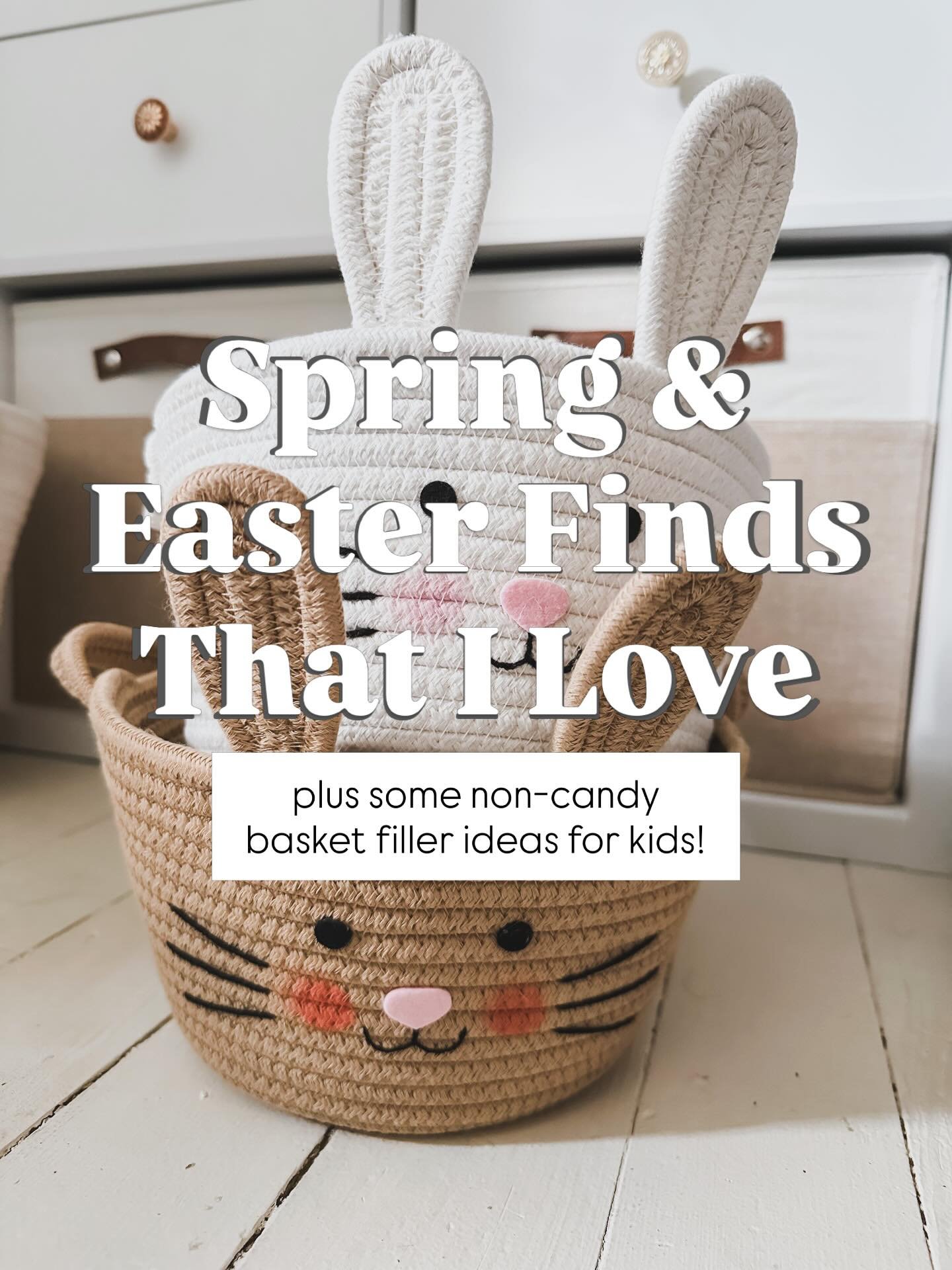Easter is only 2 weeks away 🐰🌸 and if you&rsquo;re still pulling together baskets or adding a few spring touches around your home&mdash;I&rsquo;ve got you covered 🤍

I put together a full Easter &amp; Spring Finds roundup on the blog to make it su