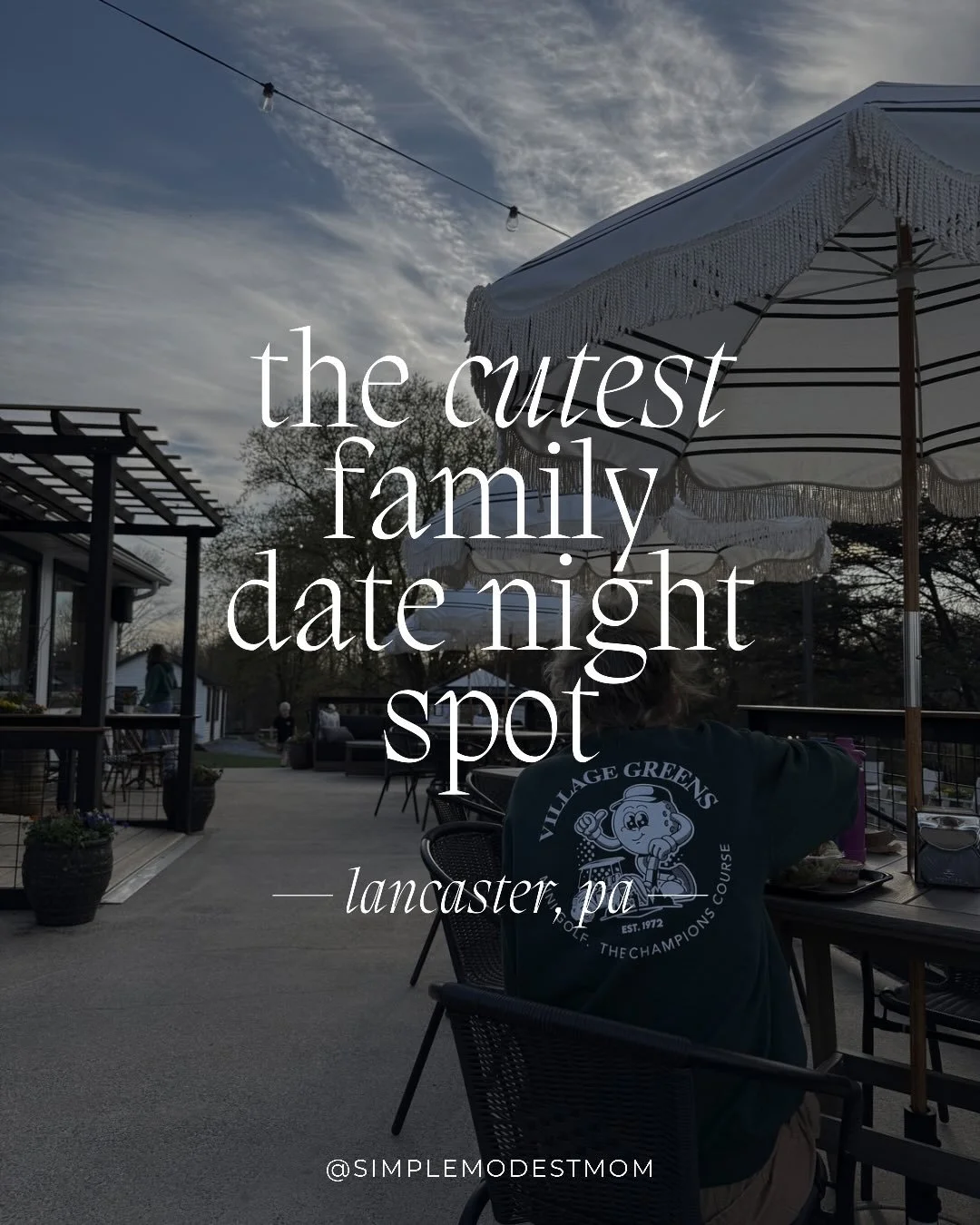 You all have been loving my little video about this spot for family date night, so I wanted to share more details about what we loved so much 💛⛳

Swipe to see all of the things we loved about our visit to Village Greens Mini Golf + Tiny Tee Village 