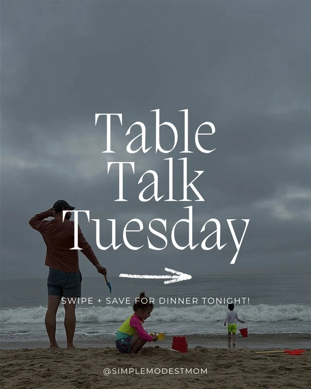 This week&rsquo;s Table Talk Tuesday is such a sweet one 🤍 

These questions are all about favorite family memories, silly moments, and the little things that help us feel close.

Sometimes the most meaningful conversations happen in the middle of a
