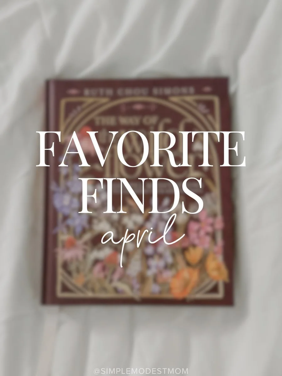 April favorites are here and this month had SO many good ones 🌷✨

A mix of cozy, practical, and just-for-fun finds that we&rsquo;ve truly been using on repeat&mdash;from a devotional I&rsquo;ve been loving, to a swimsuit I didn&rsquo;t expect to lov