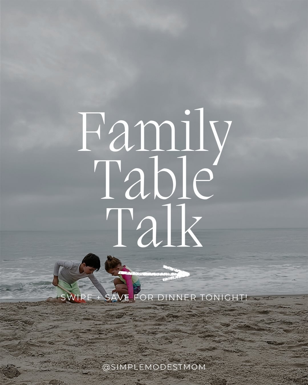 This week&rsquo;s Family Table Talk is all about summer fun + looking ahead 🤍

I love this set of family dinner questions because it gives kids space to dream about summer adventures, favorite memories, and the simple things they&rsquo;re excited ab
