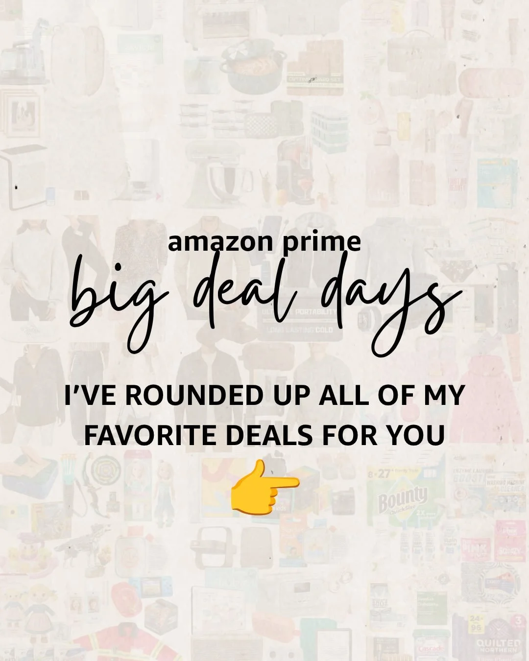 Amazon Prime Big Deal Days are HERE! 🛒✨

And because there are approximately 847,293 deals to scroll through 😂&hellip; I&rsquo;ve been doing the digging for you and rounding up the good stuff!

I&rsquo;ve organized my favorite finds into categories