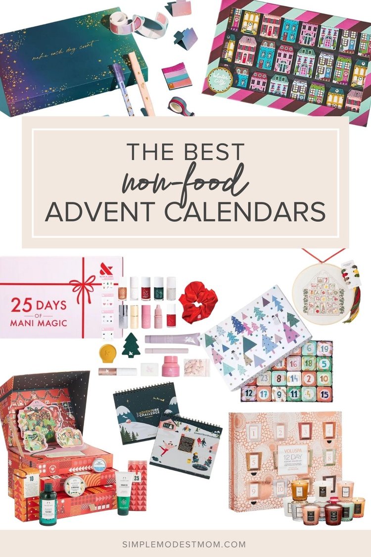 The Best NonFood Advent Calendars for 2024 Simple Modest Mom