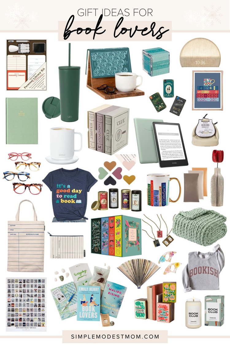 Great Gifts for Book Lovers Rural Mom