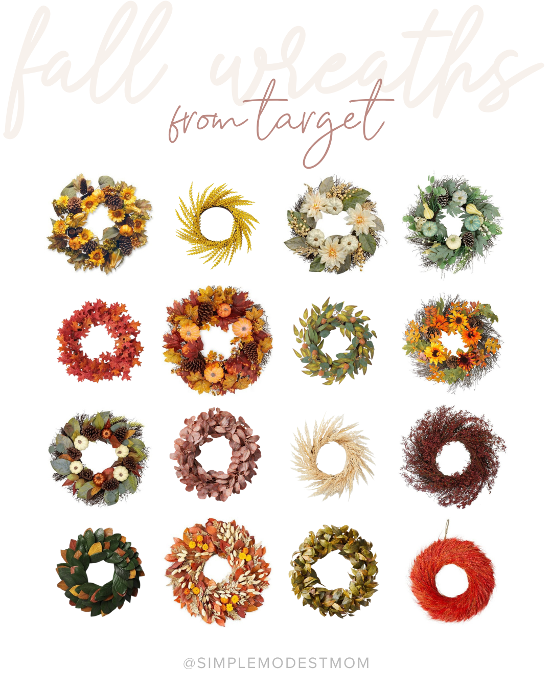 Fall Wreaths from Target