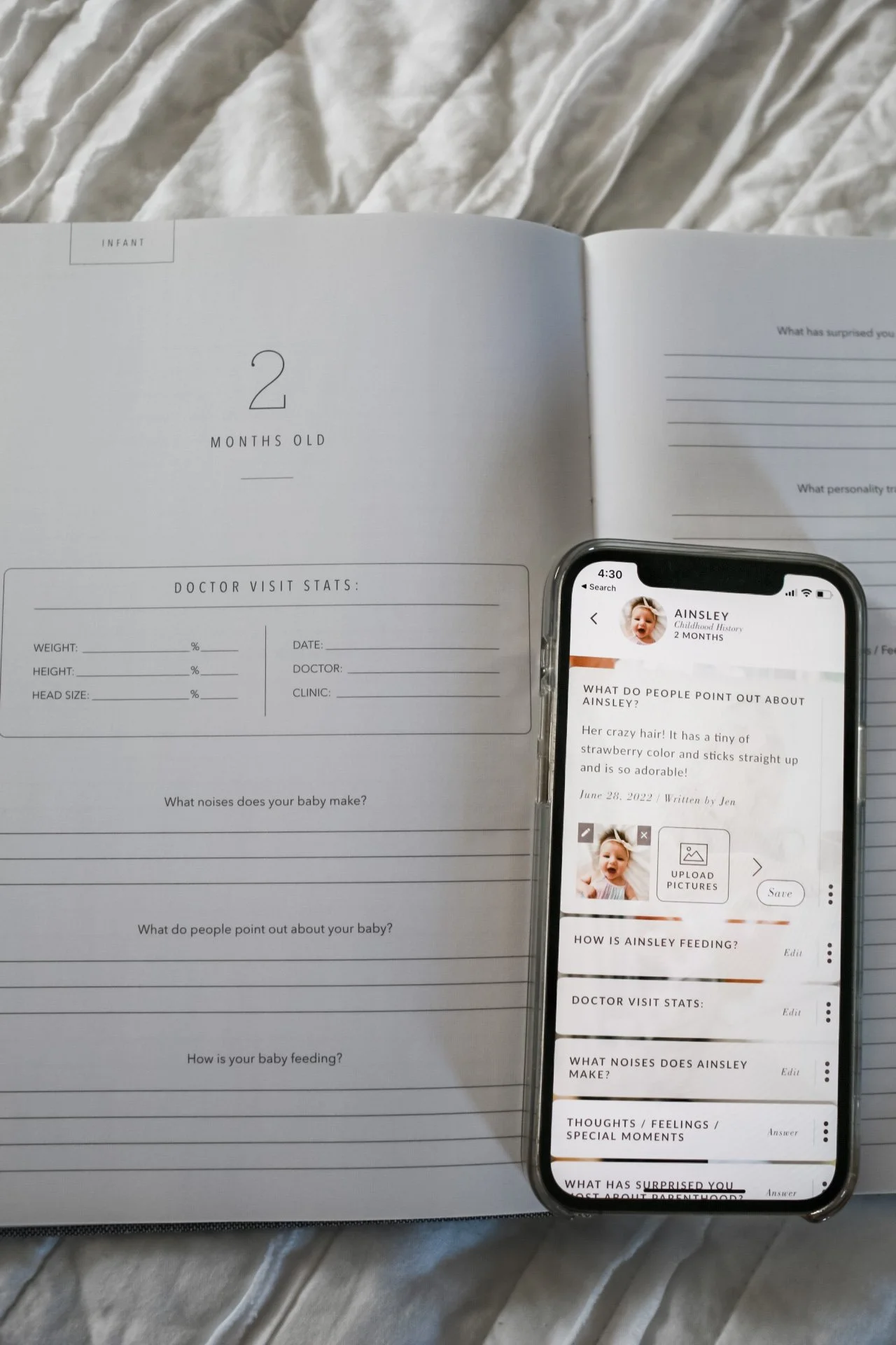 How To Keep Track of Your Kids' Memories & Milestones | Simple Modest Mom